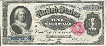 1891 $1.00.  AU.