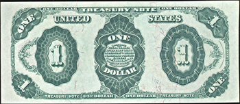 1891 $1.00.  CHCU.