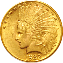 1932 PCGS MS-62.