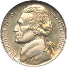 1940 Reverse of 1938. NGC PF-67.