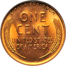 Twenty-nine Lincoln cent varieties.