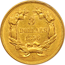 1856-S PCGS AU-53.