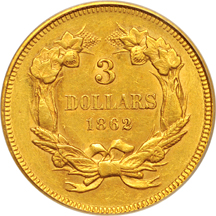 1862 PCGS AU-55.