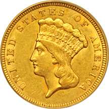 1856 PCGS AU-55.