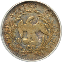 1797 16 Stars (LM-2). ANACS XF-40 details/scratched.