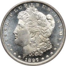 1897-S PCGS MS-66.