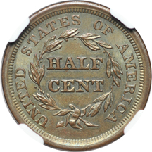 1856 (C-1) NGC MS-64 BN CAC.