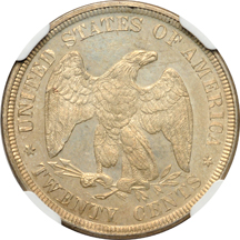 1875 NGC MS-63.