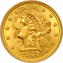 1907 PCGS MS-65.