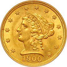 1900 PCGS MS-62.