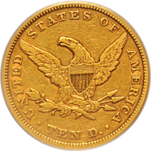 1857 PCGS XF-40.