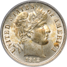 1912 PCGS MS-65.