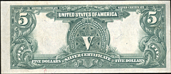 1899 $5.00.  VF.