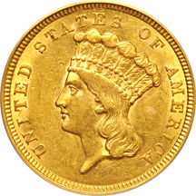 1854 PCGS AU-58.