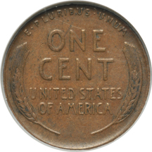 1922 Plain. ANACS VF-20.