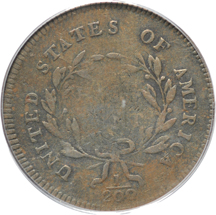 1795 (C-4) Plain Edge, Punctuated Date. PCGS VG-8.