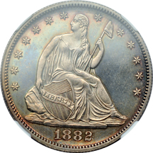 1882 NGC PF-65.