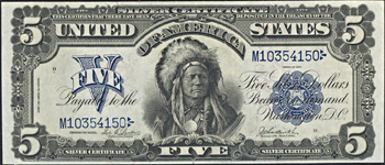 1899 $5.00.  PCGS XF-45.