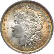 1884-O PCGS MS-64.