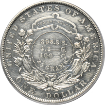 1879 Goloid dollar (J-1617). PCGS Genuine Proof (AU Details/cleaned/code 92).