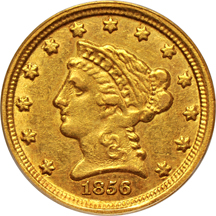 1856-D PCGS AU-55.