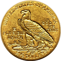 Thirteen Indian quarter eagles, as described.