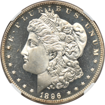 1896 NGC PF-67 CAMEO.