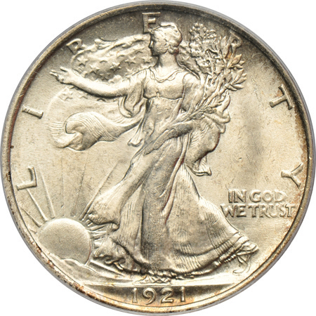 1921 PCGS MS-63 CAC.