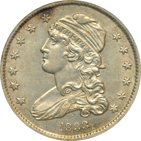 1833 (B-2) ANACS AU-55.