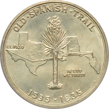 1935 SpanishTrail. PCGS MS-63 (green label).