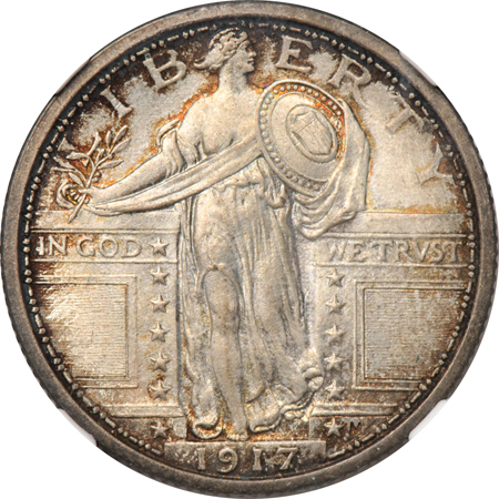 1917 Type 1. NGC MS-65 FH.