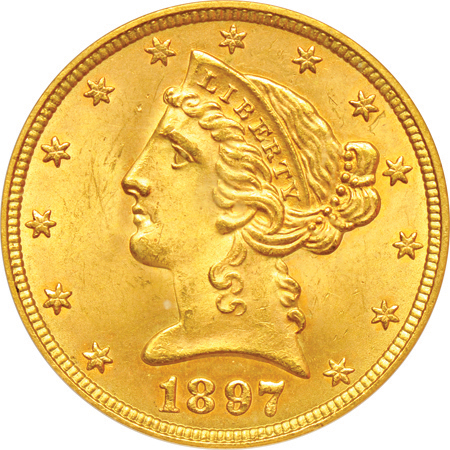 1897 PCGS MS-65.