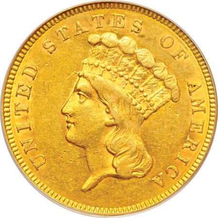 1859 PCGS AU-53.