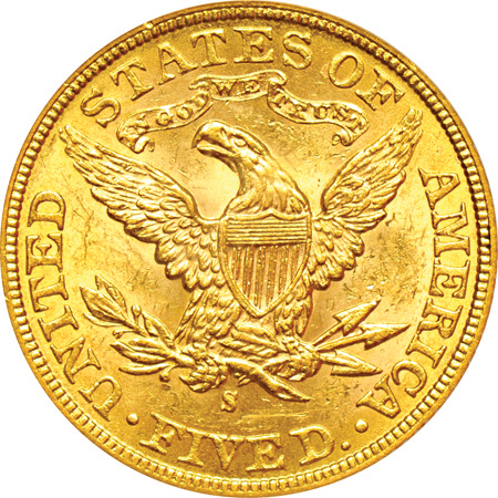 1899-S PCGS MS-62.