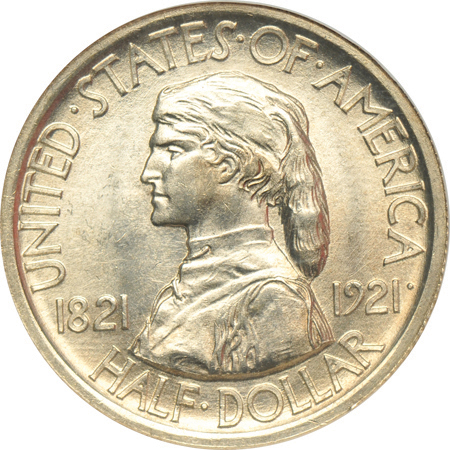 1921 Missouri. NGC MS-63.