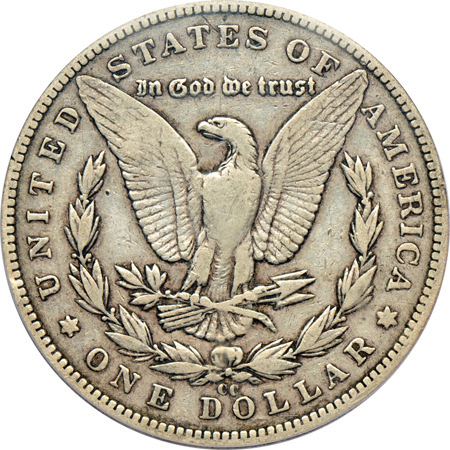 1893-CC PCGS VF-25.