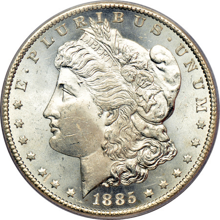 1885-CC PCGS MS-65.