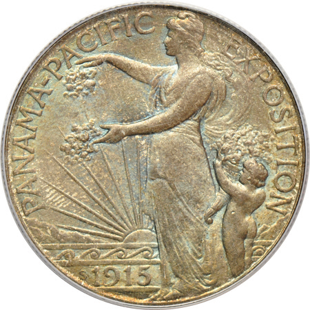 1915-S Pan Pacific. PCGS MS-66.