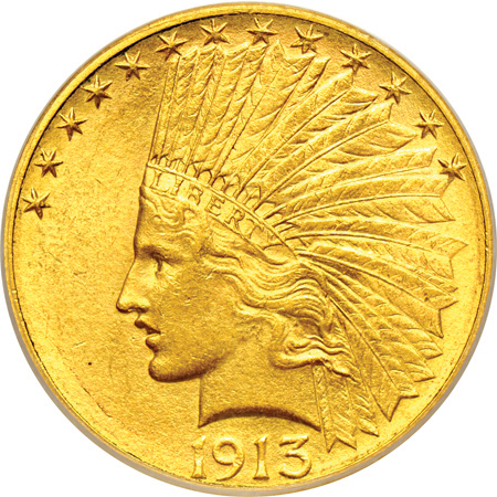 1913-S PCGS MS-62.