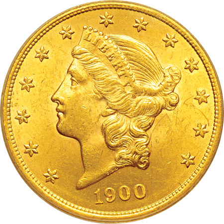 1900 PCGS MS-62.