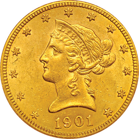 1901-S PCGS MS-62.