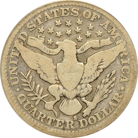 1913-S PCGS GD-6.