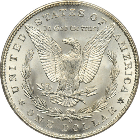 Seven 1899-O, all PCGS MS-64+.