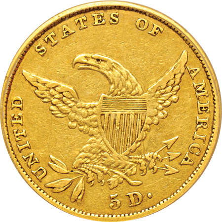 1835 PCGS XF-40.