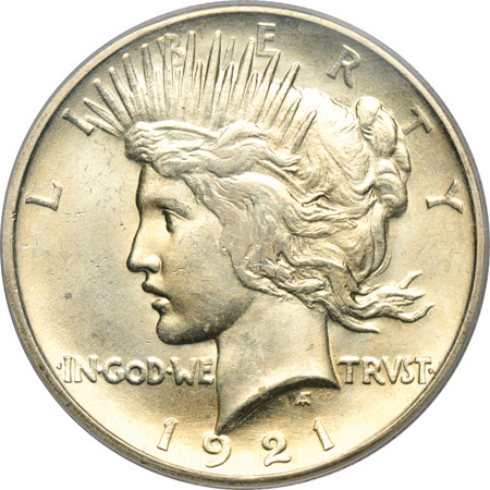 1921 PCGS MS-64.