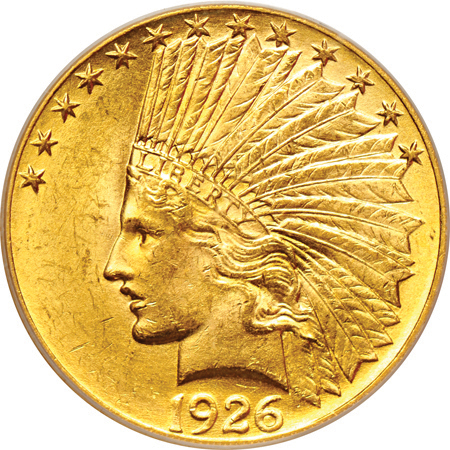 1926 PCGS MS-64.