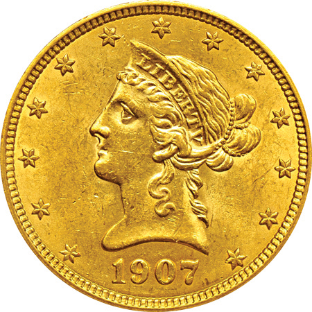 1907 PCGS MS-61.