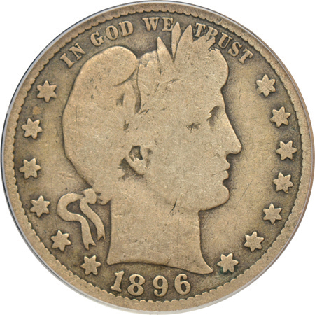 1896-S PCGS GD-6 CAC.