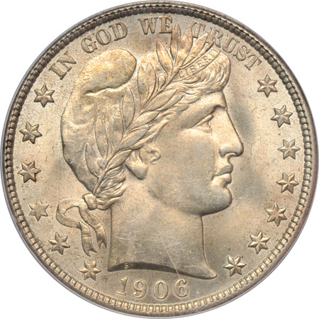 1906 PCGS MS-64.