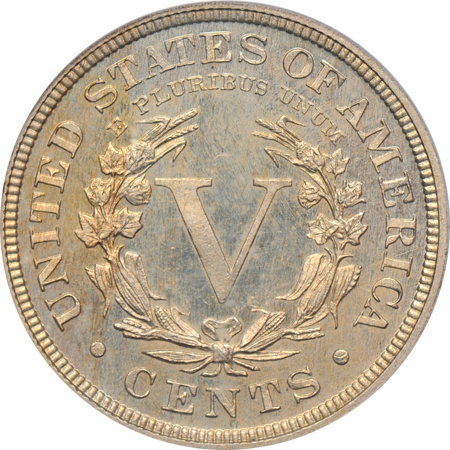 1886 PCGS PF-64.